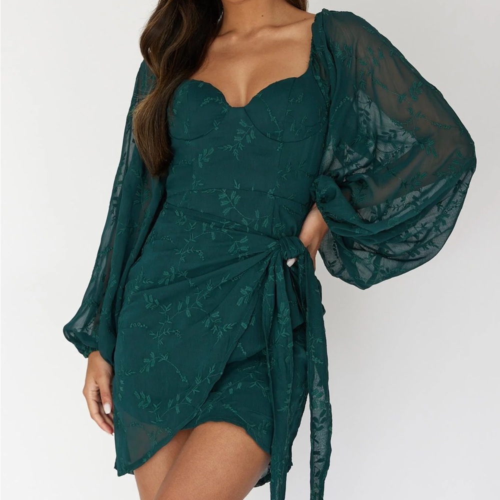 Selfie Leslie Aphrodite Lacy Mini Dress